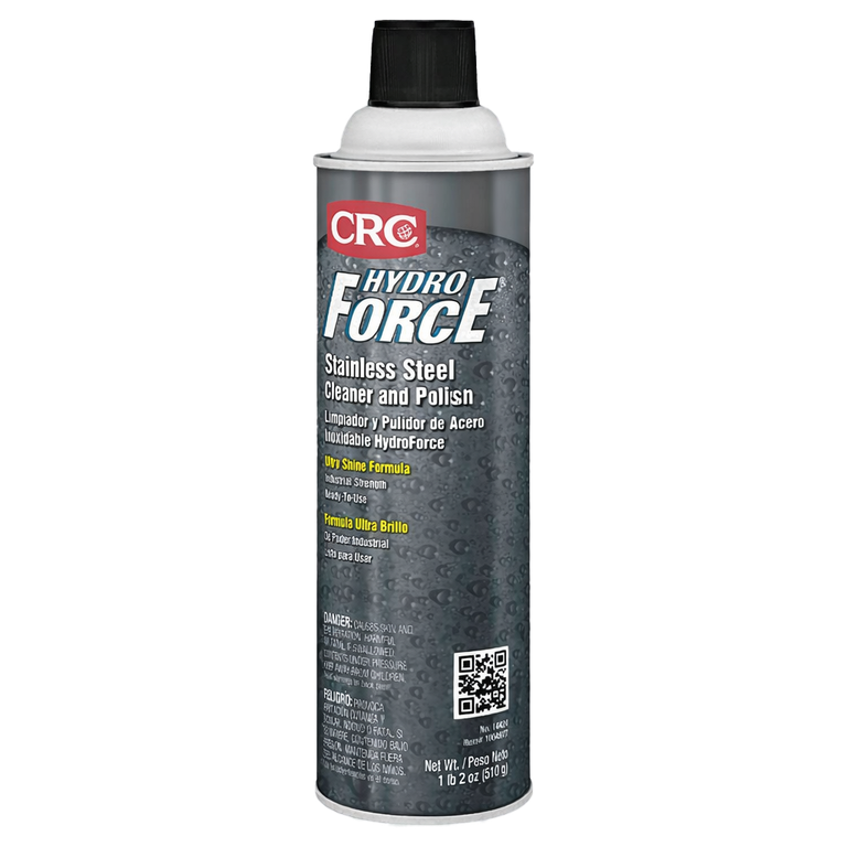 CRC® HydroForce® Stainless Steel Cleaner and Polish
