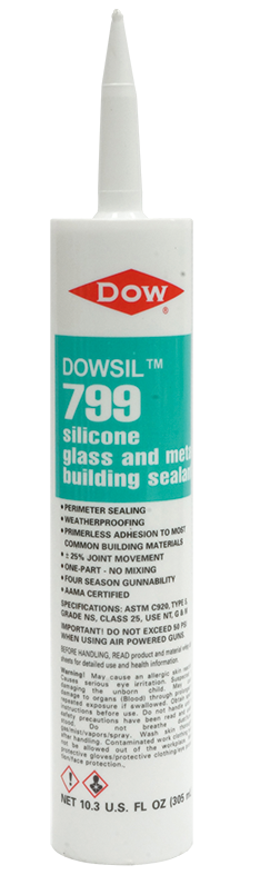 DOWSIL™ 799 Silicone Glass and Metal Building Sealant