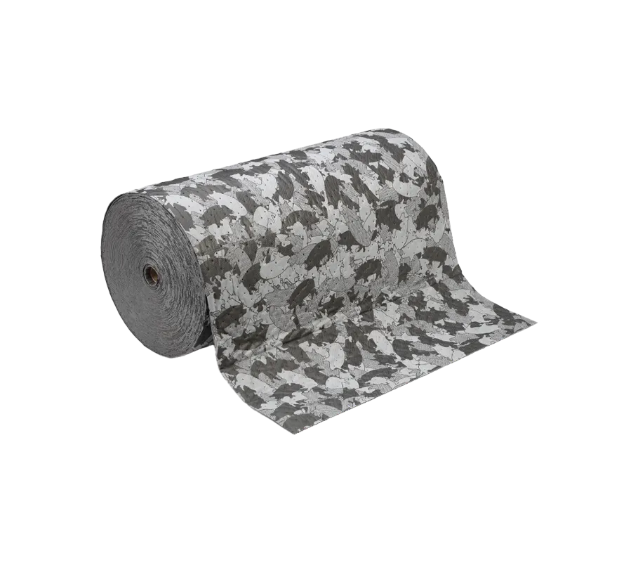 PIG® Gray Ham-O® Absorbent Mat Roll