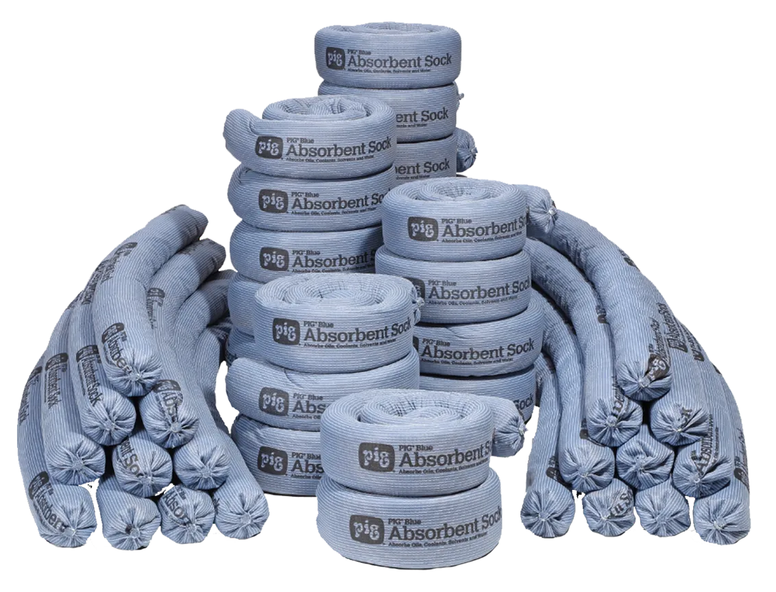 PIG® Blue Absorbent Sock