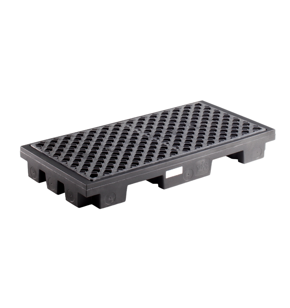 PIG® 2-Drum Poly Deck with Pallet Jack Pockets