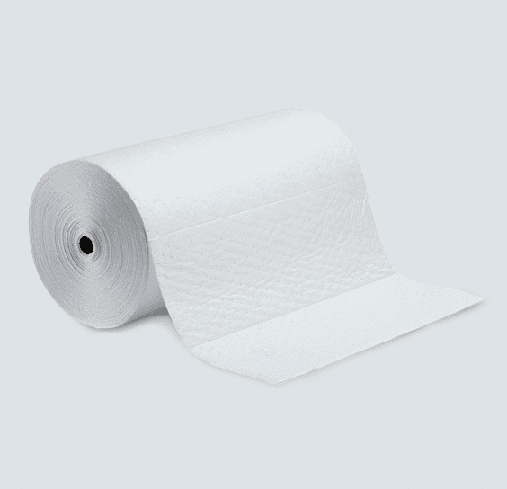 NEW PIG Tapetes / Paños Absorbentes Para Hidrocarburos (150'x30″) - Trabajo Pesado - En Rollo Desglosable